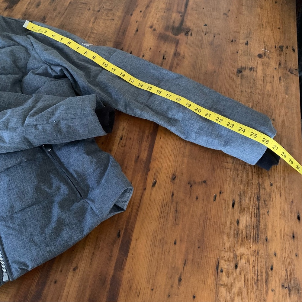 Obermeyer Womens Bombshell Hooded Jacket Insulated Winter Ski Gray Sz 8 - Picture 13 of 16